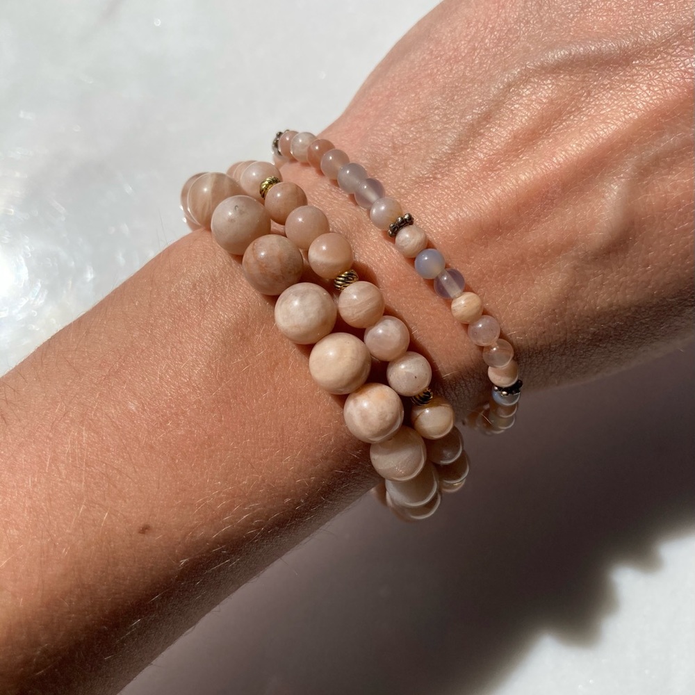 Sunstone bracelet
